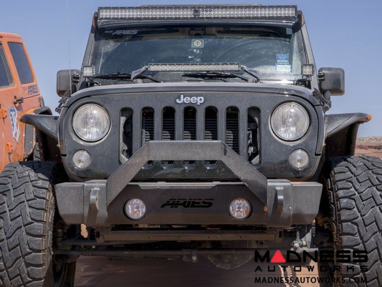 Jeep Wrangler JK TrailCrusher Front Bumper w/ Brush Guard